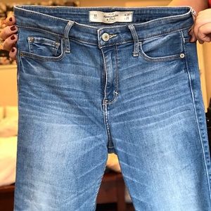 abercrombie & fitch denim skinny jeans